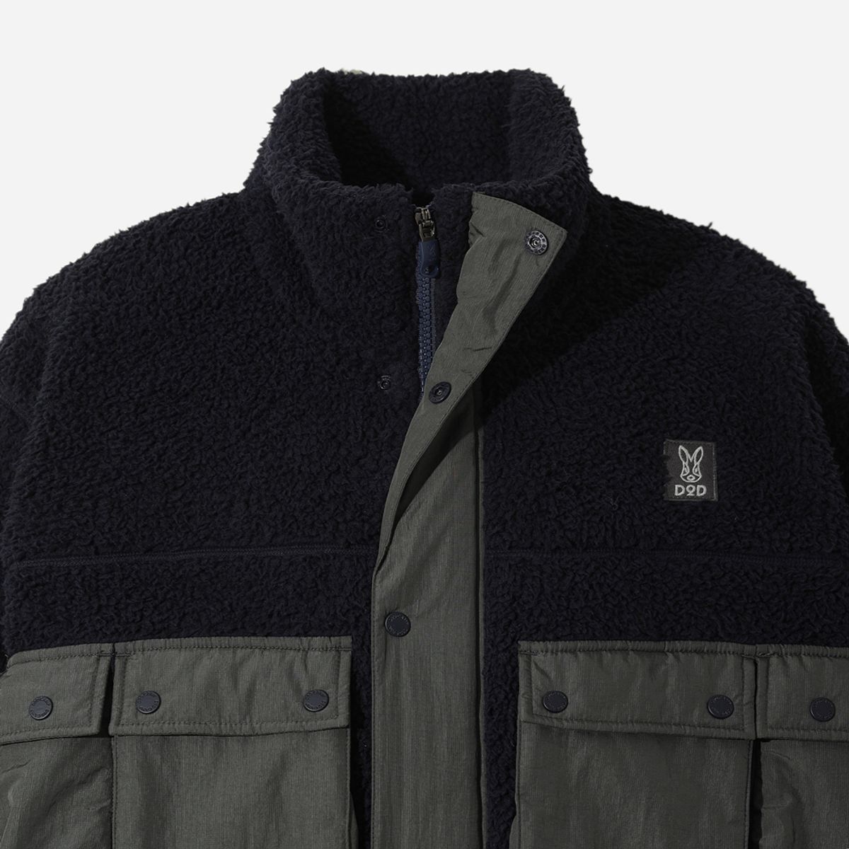 디오디(DOD) 바크 플리스 유틸리티 자켓(NAVY)