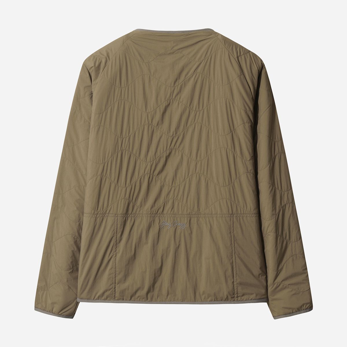 디오디(DOD) 리버웨이브 리버시블 퀼팅 자켓(DARK BEIGE)