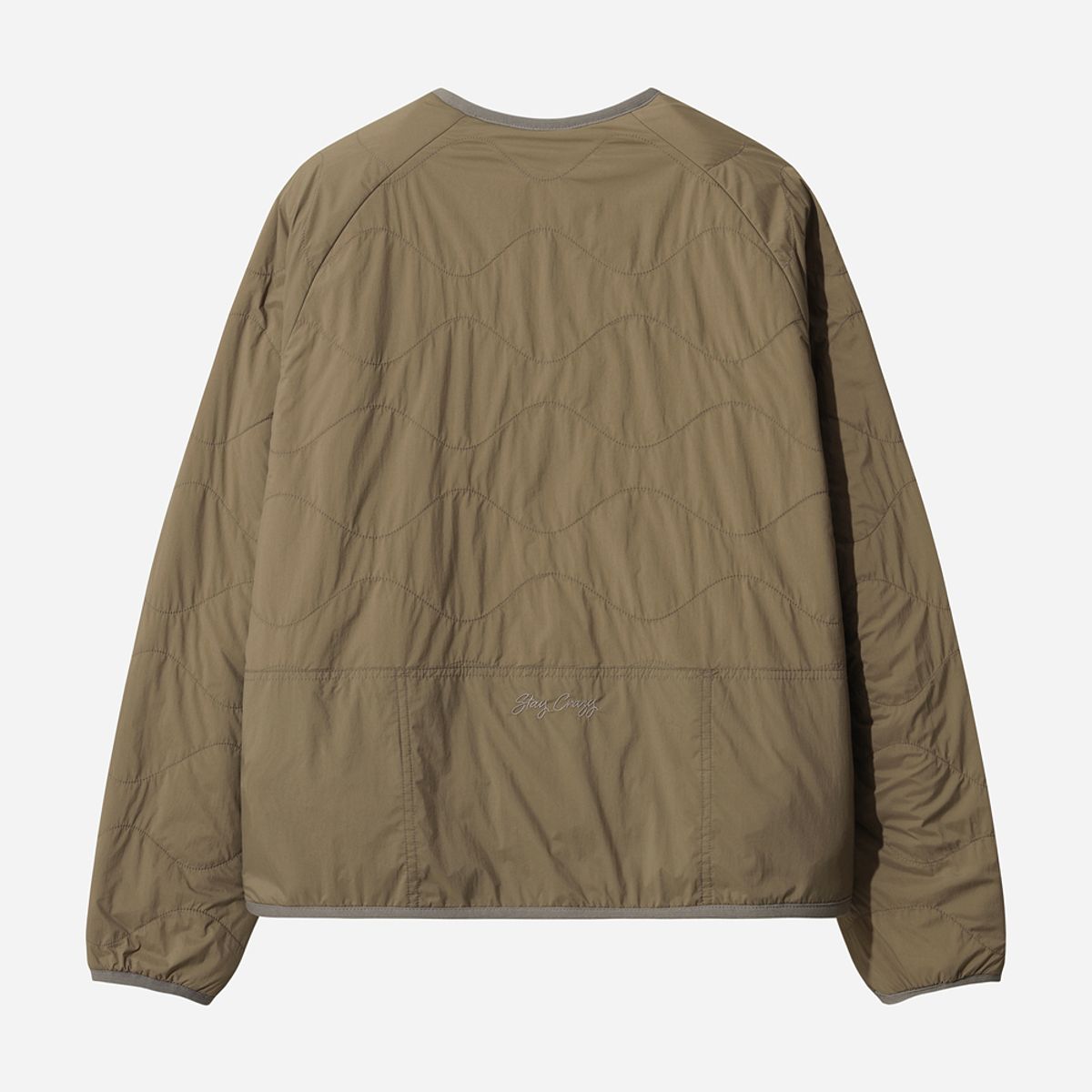 디오디(DOD) 여성) 리버웨이브 리버시블 퀼팅 자켓(DARK BEIGE)
