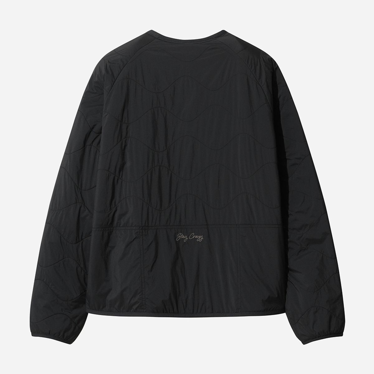 디오디(DOD) 여성) 리버웨이브 리버시블 퀼팅 자켓(BLACK)