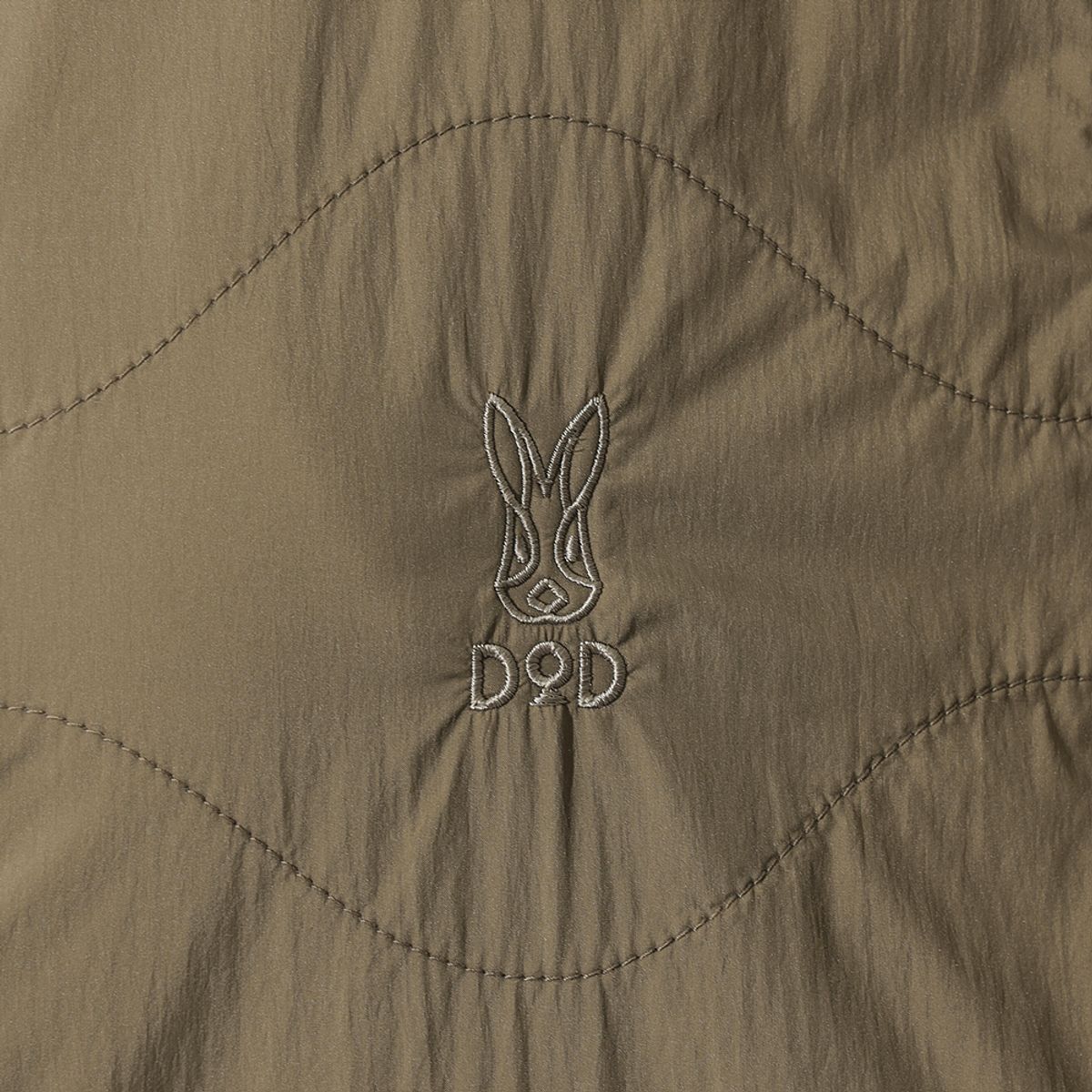 디오디(DOD) 여성) 리버웨이브 리버시블 퀼팅 베스트(DARK BEIGE)