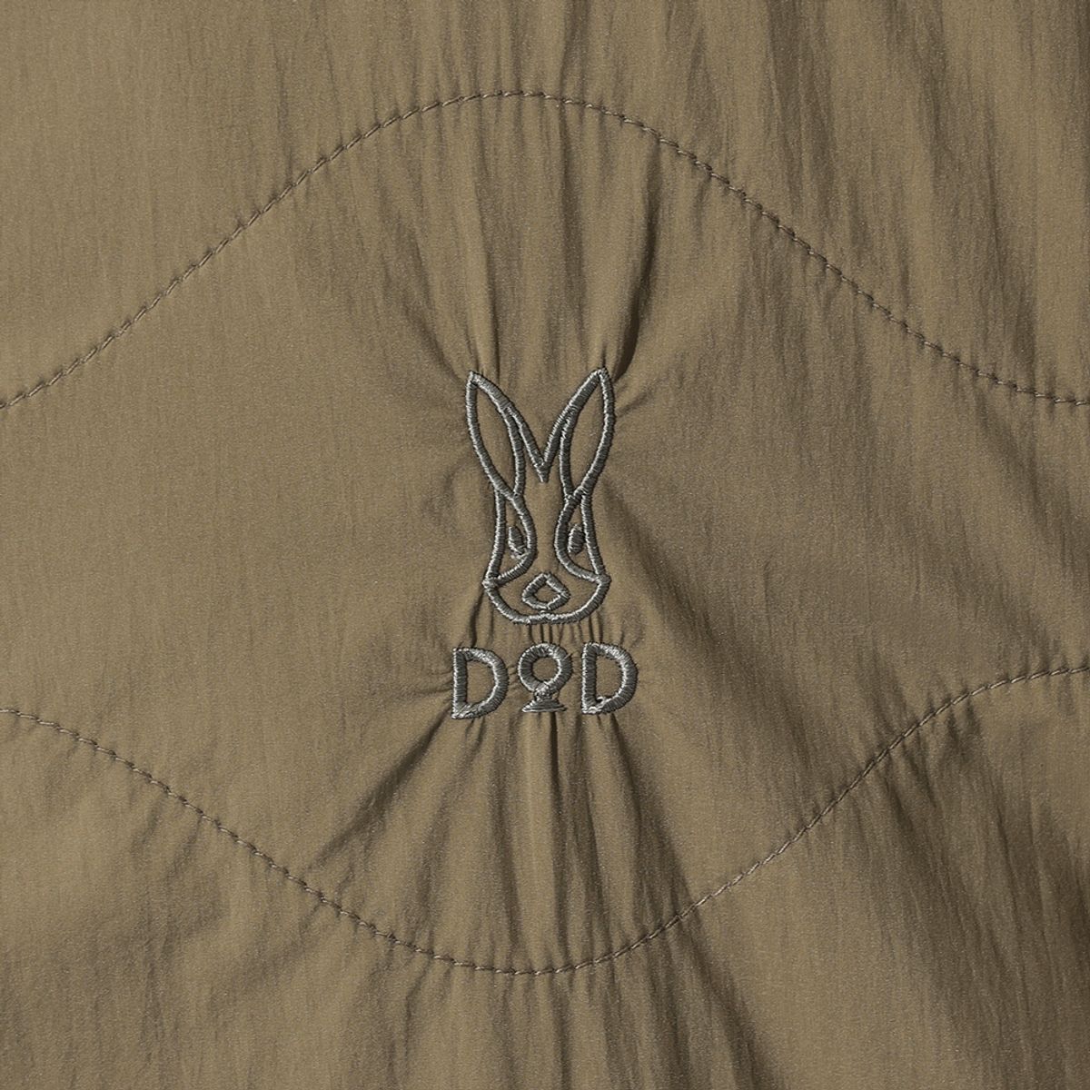 디오디(DOD) 리버웨이브 리버시블 퀼팅 베스트(DARK BEIGE)