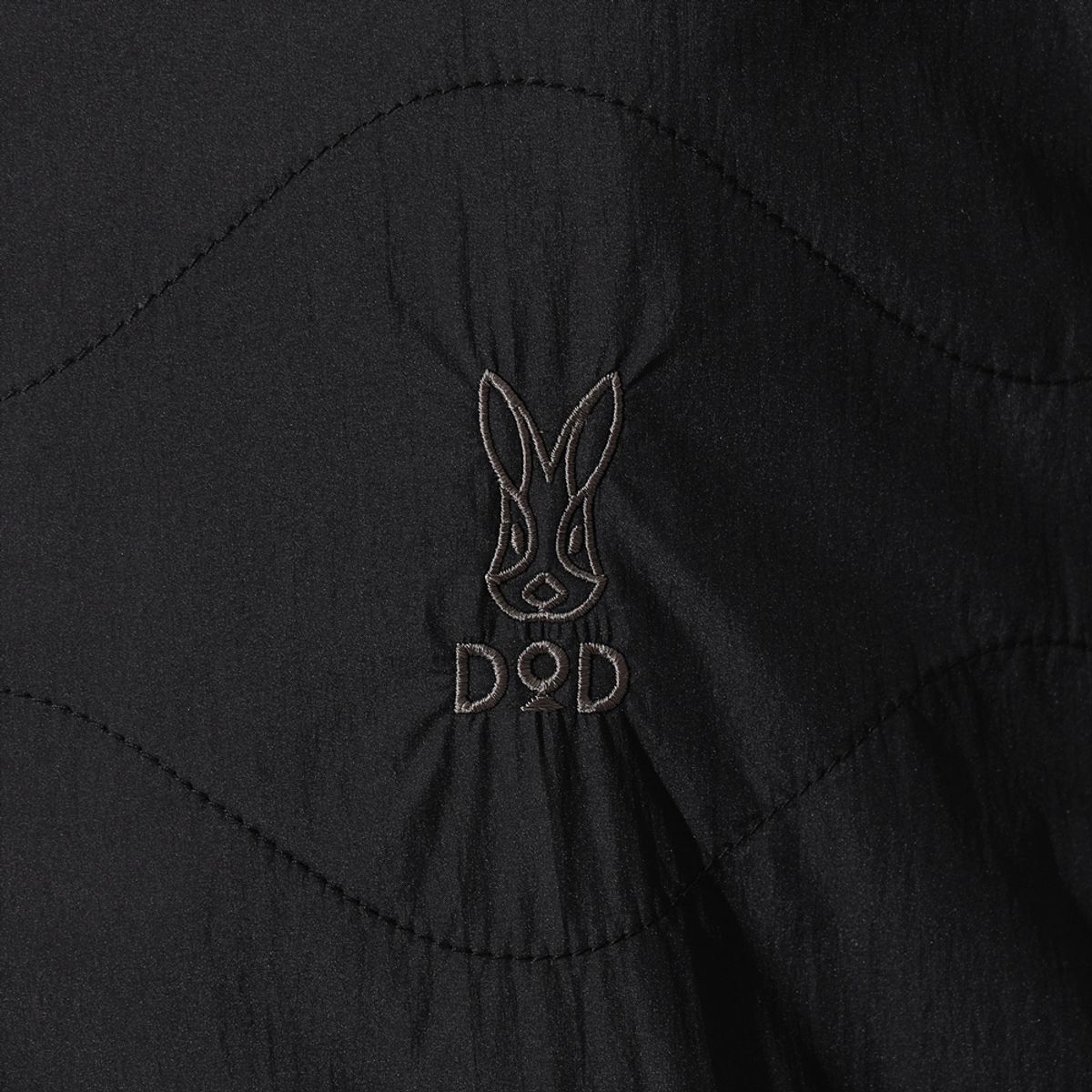 디오디(DOD) 리버웨이브 리버시블 퀼팅 베스트(BLACK)