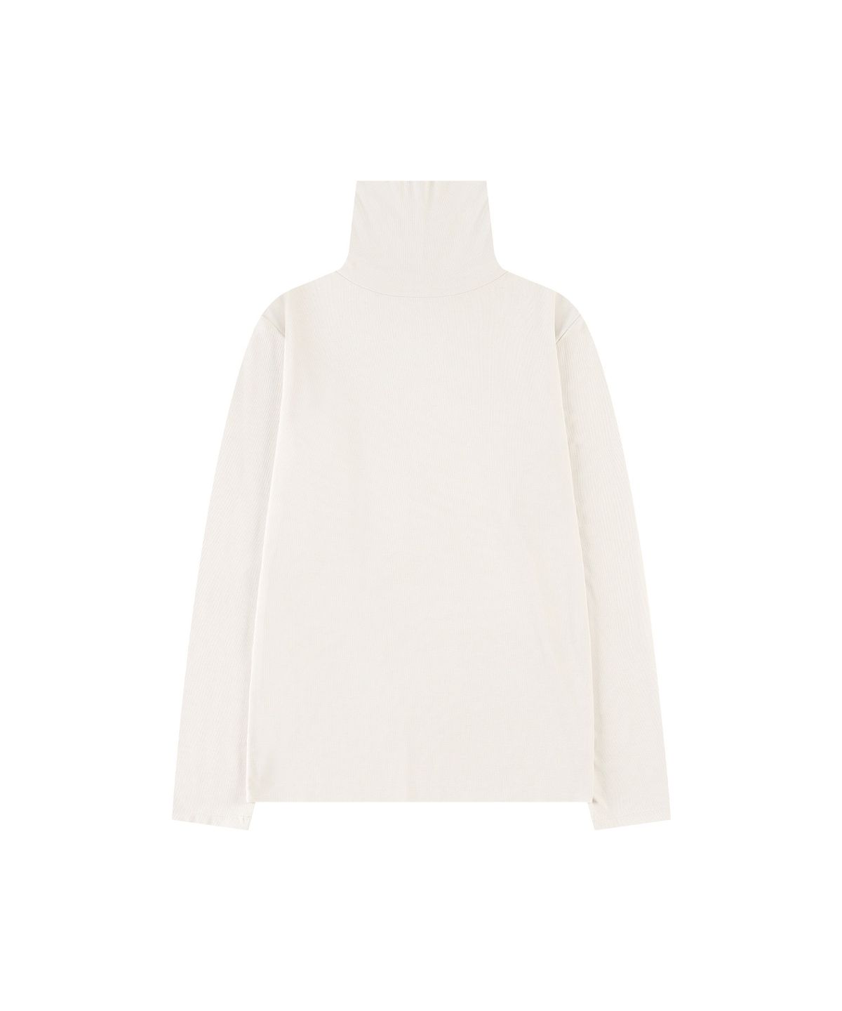 반원 아틀리에(VANONE ATELIER) A3558 피네스 터틀넥 티셔츠_Cream