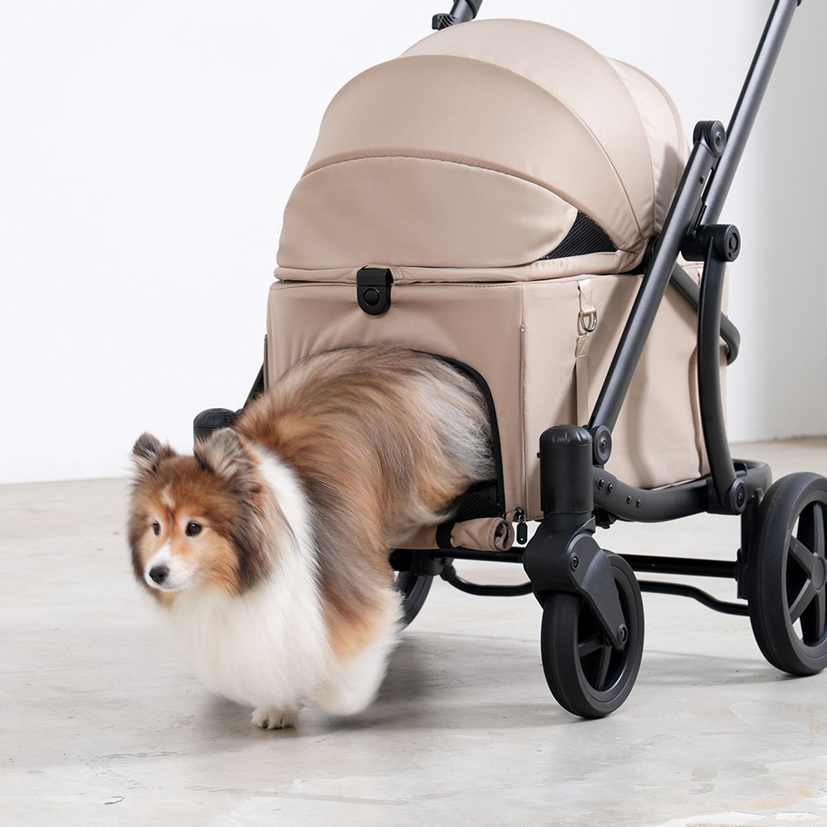폼포라펫(POMPORAPET) 모두 웨건 강아지유모차 펫웨건 2color