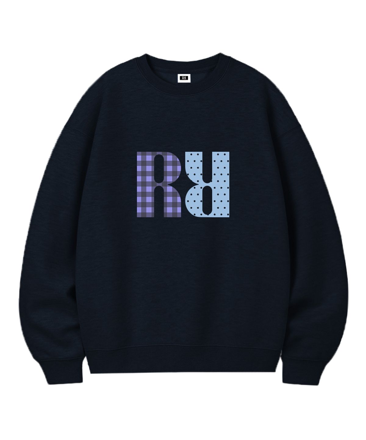 랜덤오프(RANDOMOFF) R:SIGNET MIX OVER FIT SWEATSHIRT (4color)