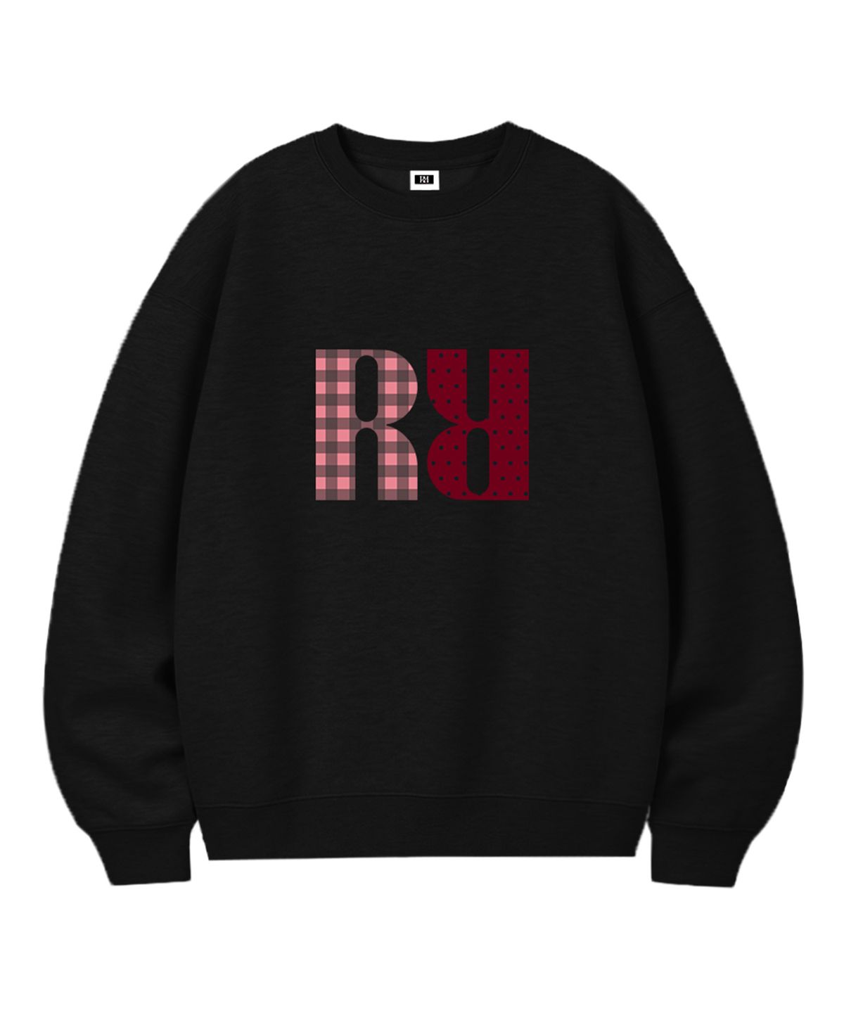 랜덤오프(RANDOMOFF) R:SIGNET MIX OVER FIT SWEATSHIRT (4color)