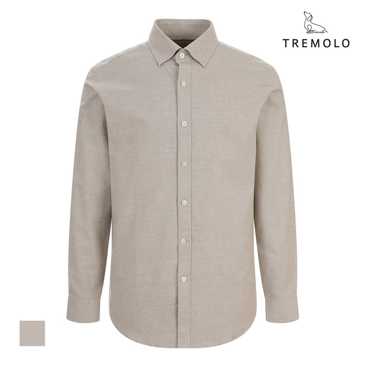 트레몰로(TREMOLO) 남성 솔리드디자인 셔츠_TRNNL4Z8411