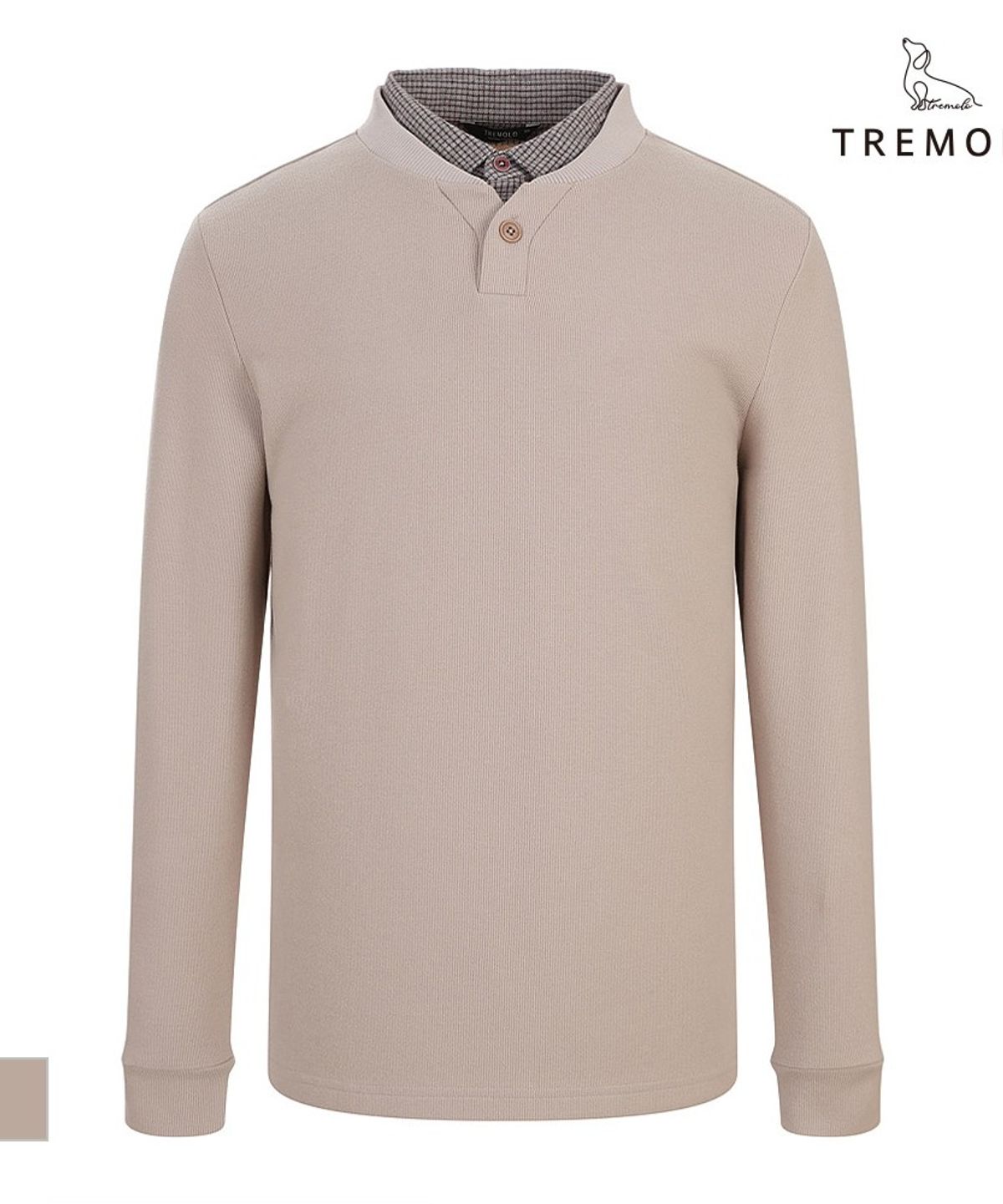 트레몰로(TREMOLO) 남성 레이어드 티셔츠_TRNAL4F9241