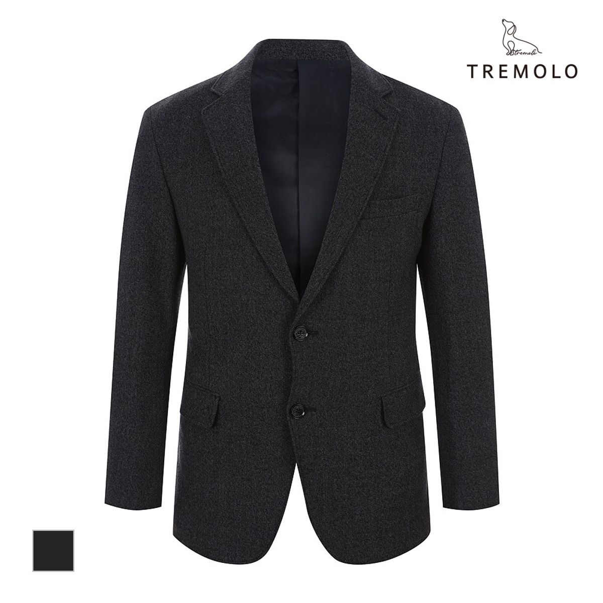 트레몰로(TREMOLO) 기본TR 그레이 셋업자켓_TRNFAYZ9516