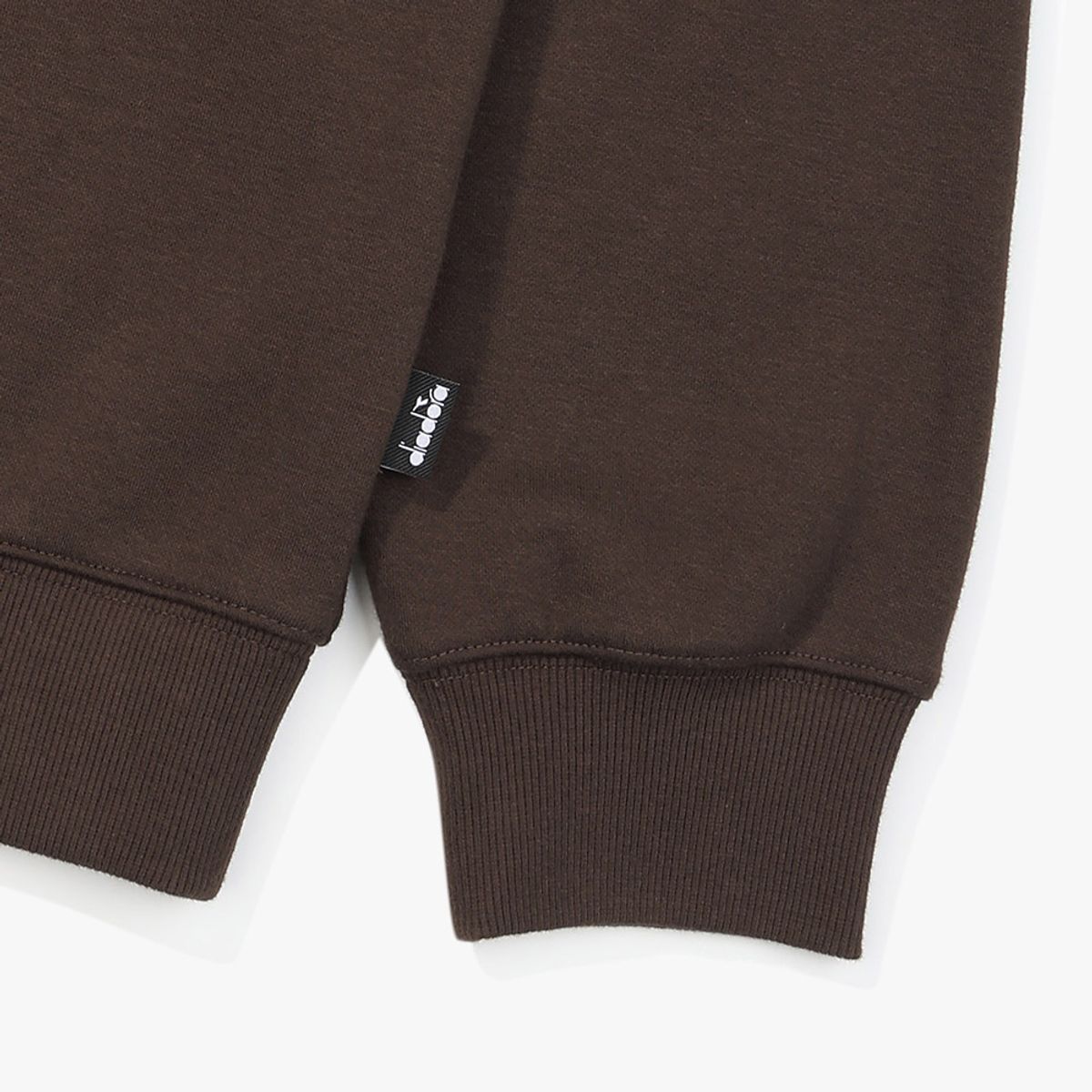 디아도라(diadora) 컴피 기모 후드티셔츠 BROWN
