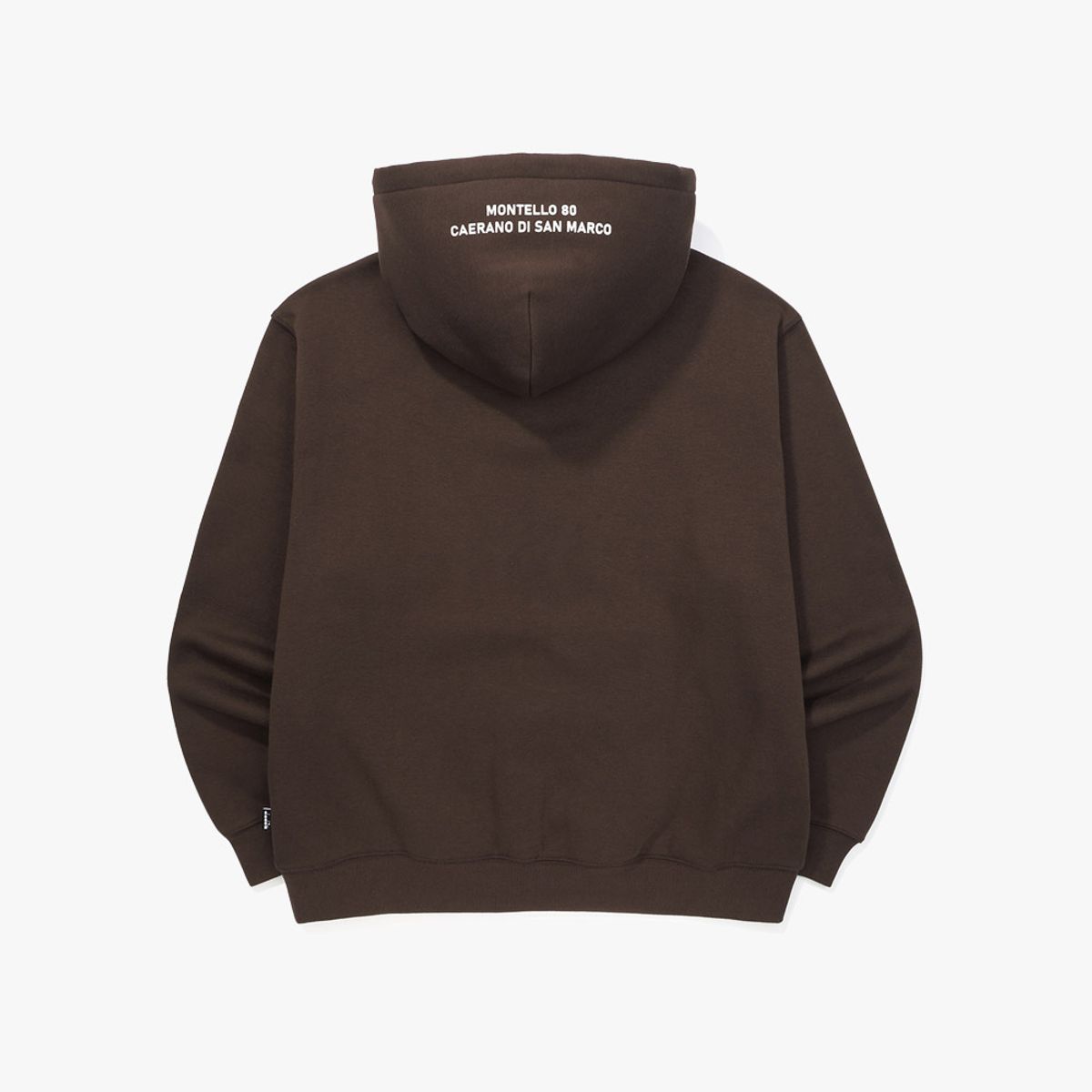 디아도라(diadora) 컴피 기모 후드티셔츠 BROWN
