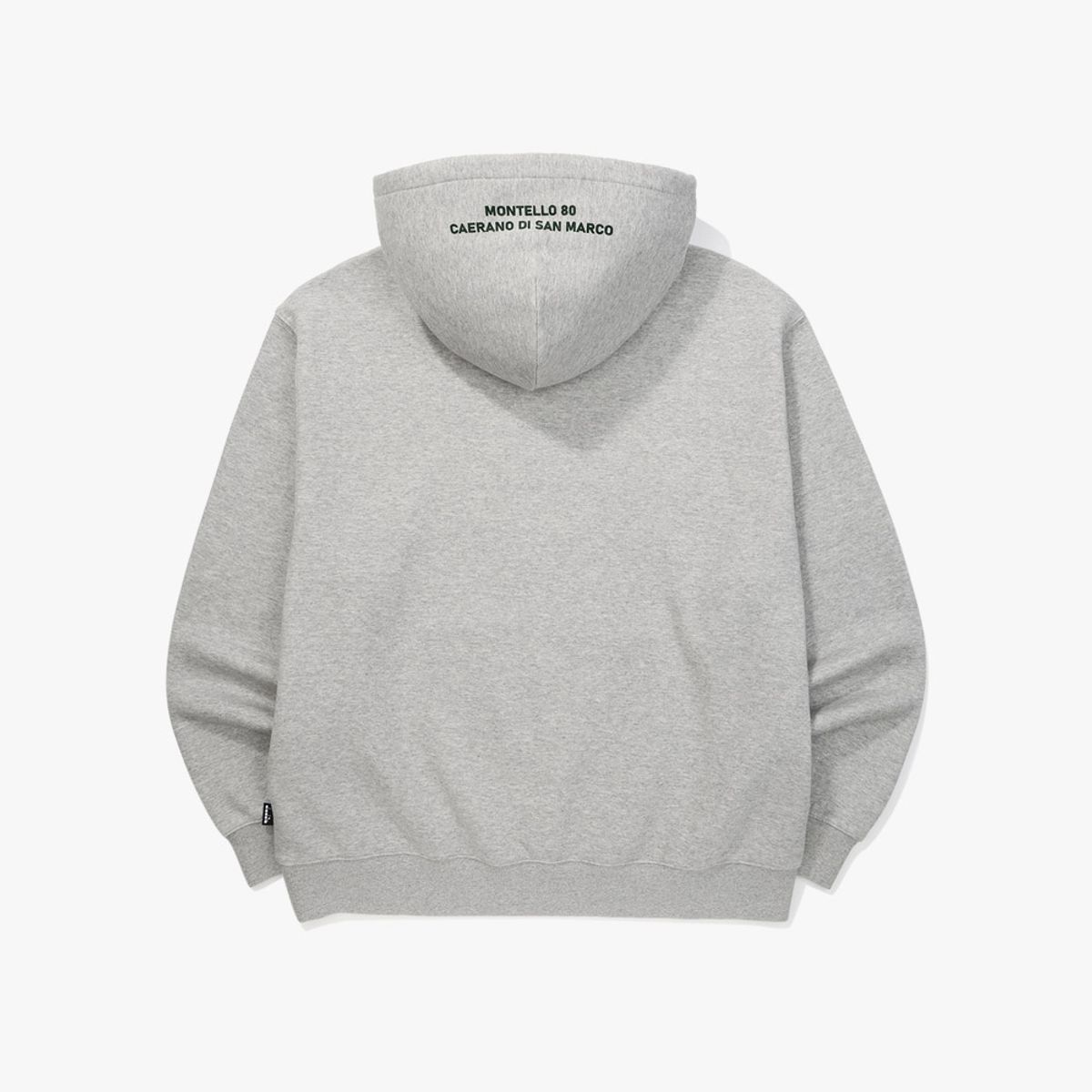 디아도라(diadora) 컴피 기모 후드티셔츠 MELANGE GREY
