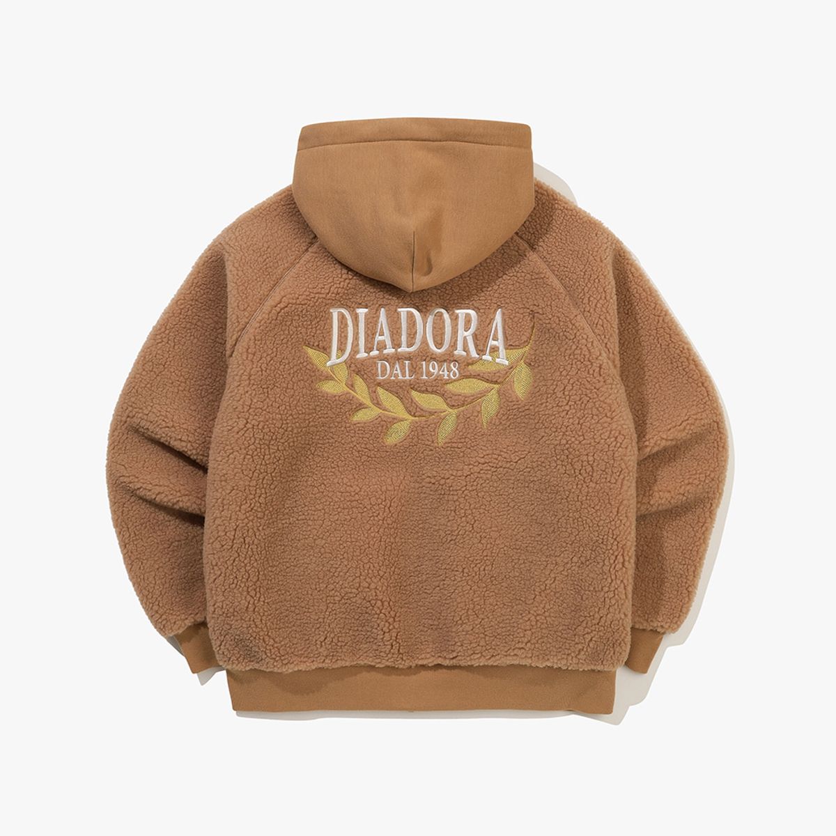 디아도라(diadora) 컴피 플리스 자켓 BROWN
