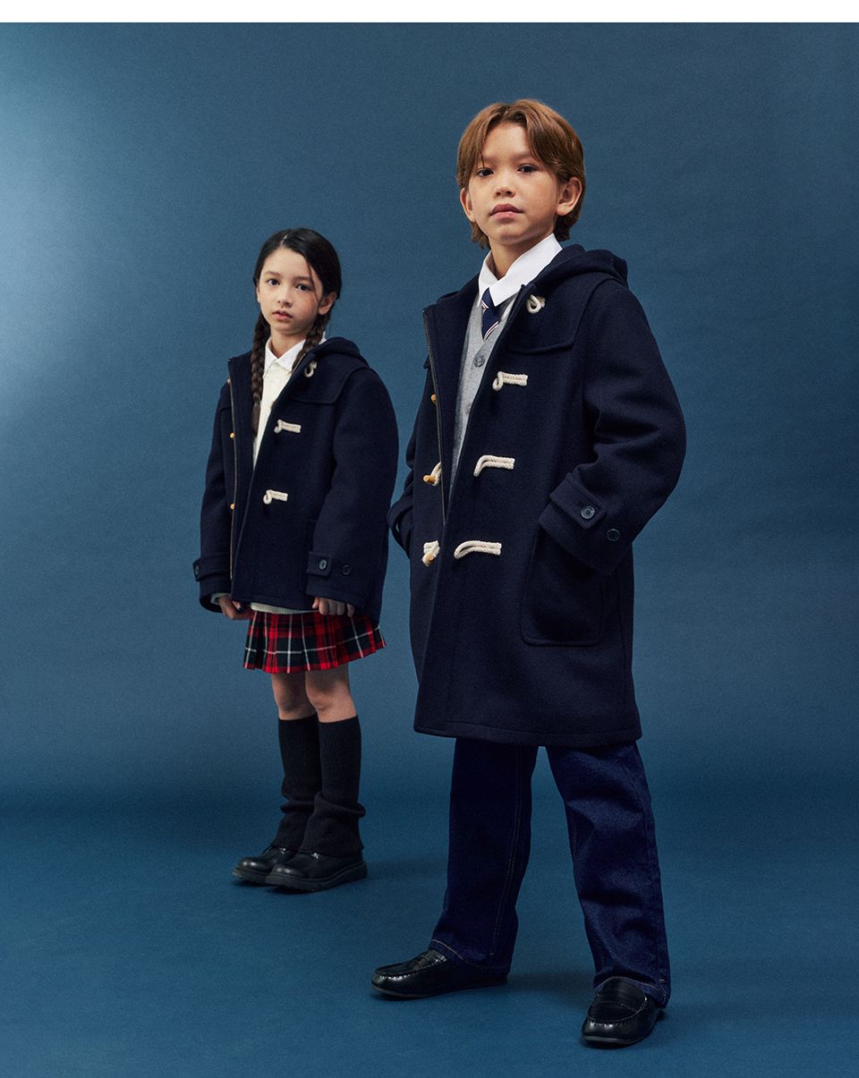 MUSINSA公式 | MUSINSA STANDARD KIDS ウールブレンドオーバーサイズ
