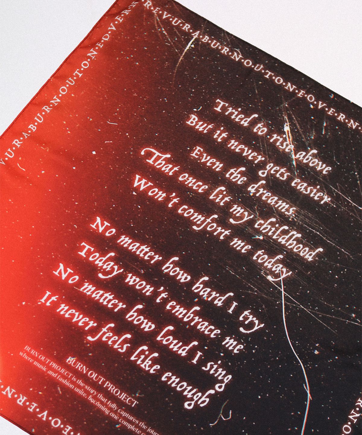 레뷰라(REVURA) BURN OUT ASHEN LINES BANDANA VER. A