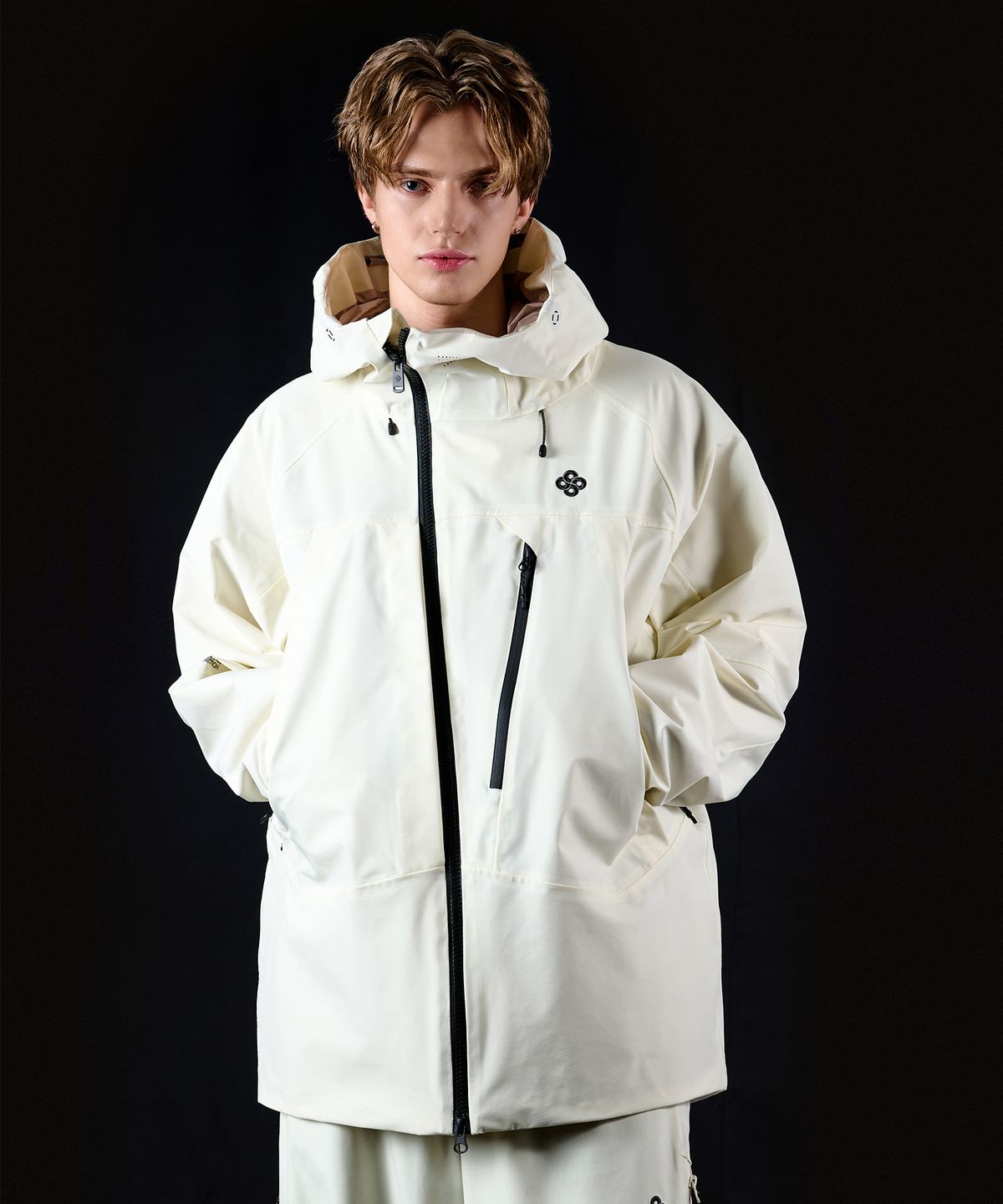 돌아우터웨어(DOLL OUTERWEAR) 2526 3L 아크 자켓 IVORY 남녀공용