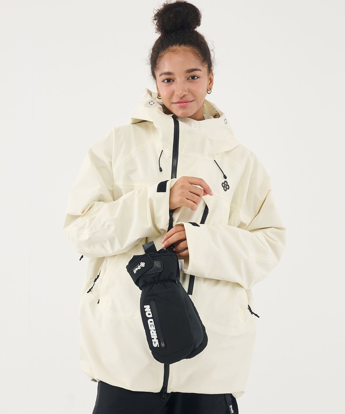 돌아우터웨어(DOLL OUTERWEAR) 2526 3L 아크 자켓 IVORY 남녀공용