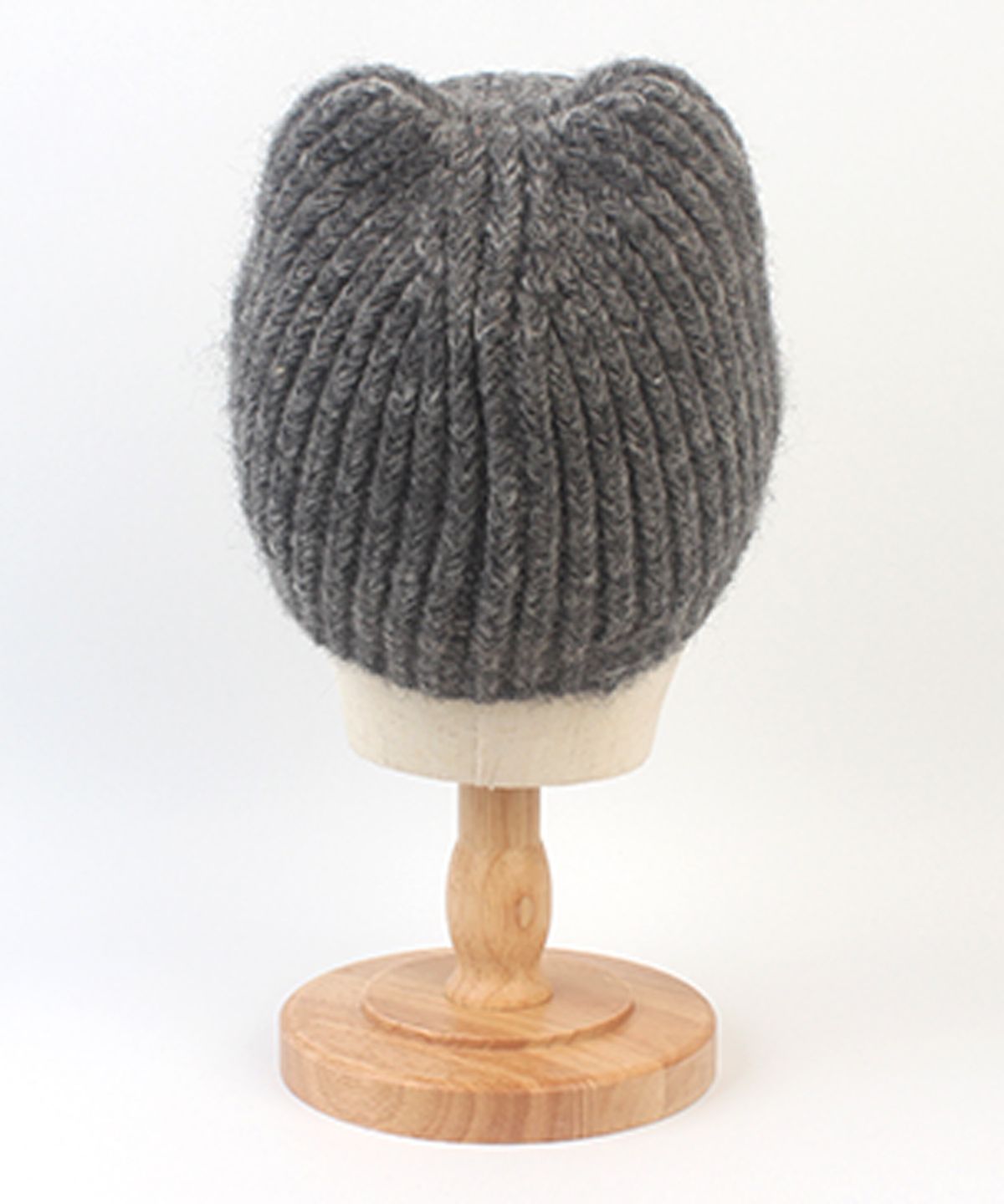 유니버셜 케미스트리(UNIVERSAL CHEMISTRY) Wool Cat Gray Damage Beanie 고양이비니