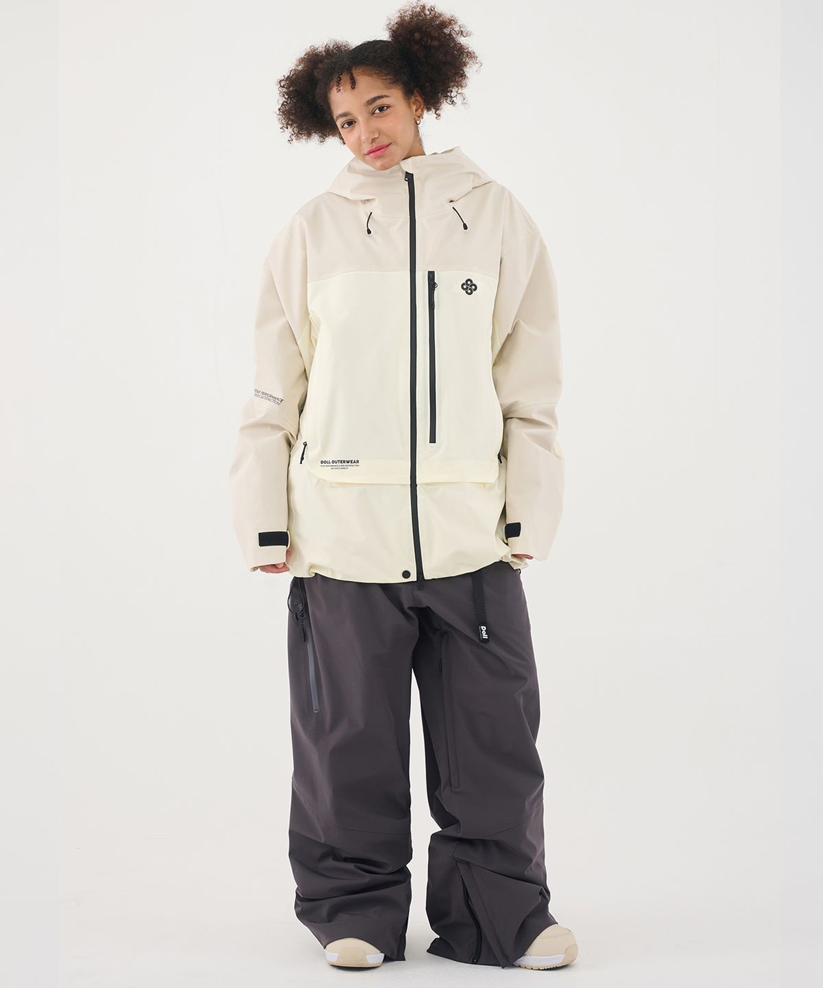 돌아우터웨어(DOLL OUTERWEAR) 2526 아크 팬츠 D.GRAY 남녀공용