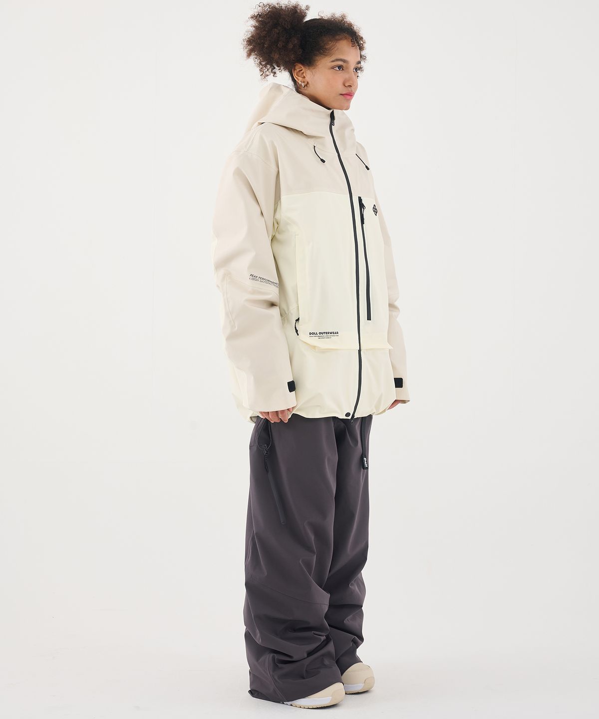 돌아우터웨어(DOLL OUTERWEAR) 2526 아크 팬츠 D.GRAY 남녀공용