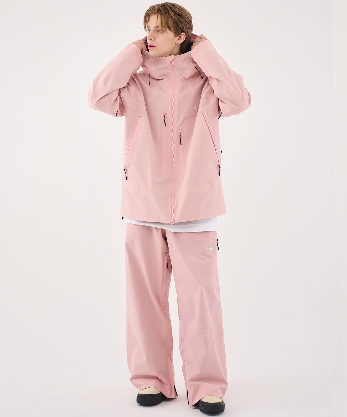 돌아우터웨어(DOLL OUTERWEAR) 2526 아크 팬츠 PINK 남녀공용