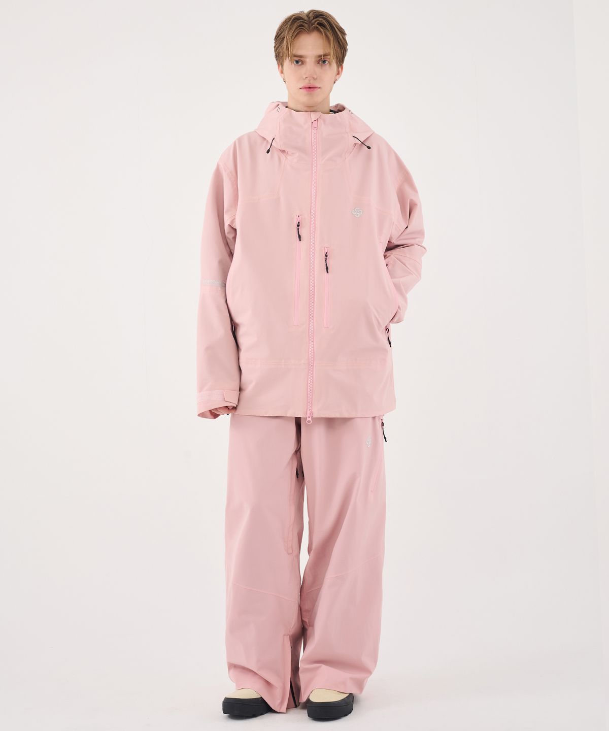 돌아우터웨어(DOLL OUTERWEAR) 2526 아크 팬츠 PINK 남녀공용
