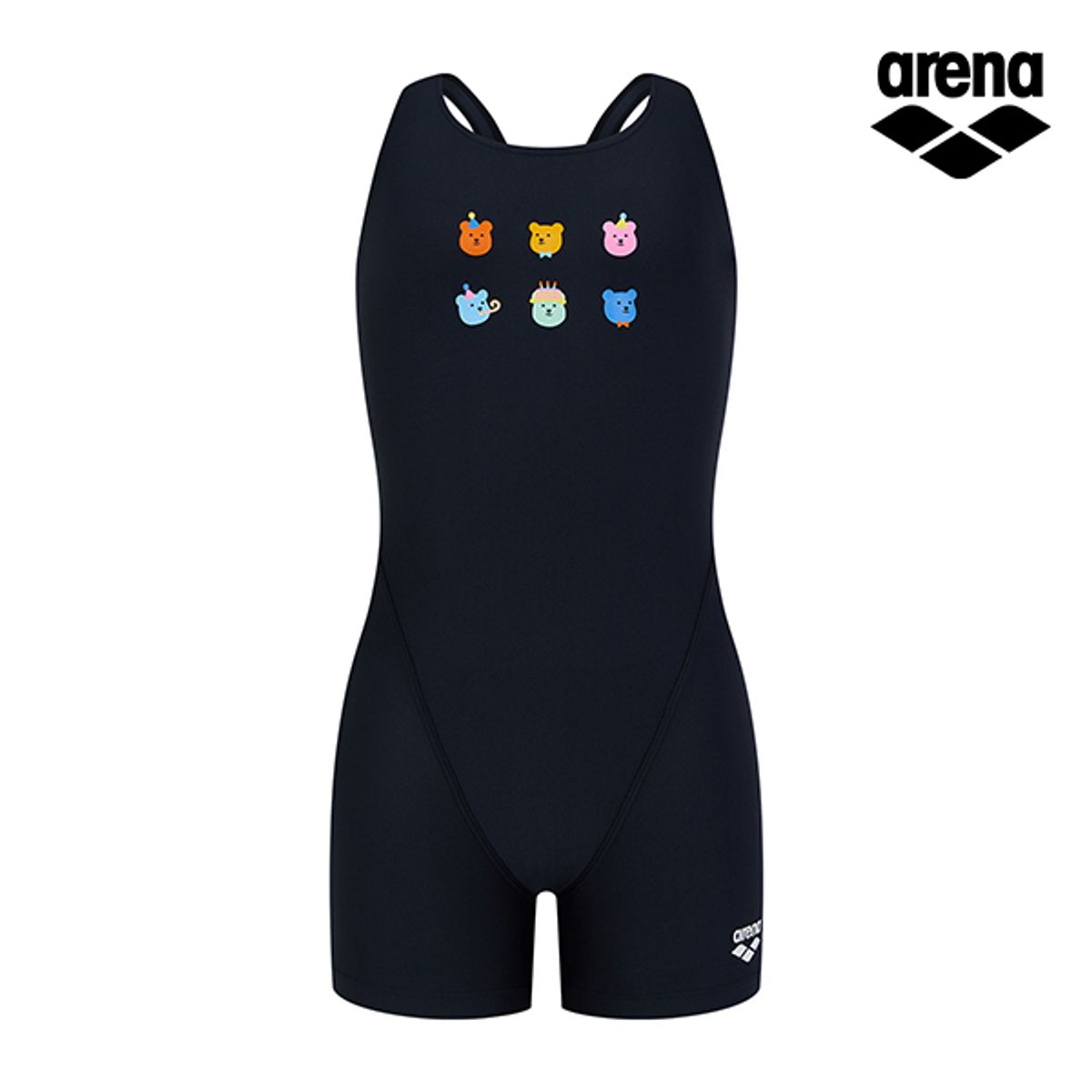 아레나 키즈(ARENA KIDS) 젤리베어 아동 3부 반신 레이서백 A5FG1GL01BLK