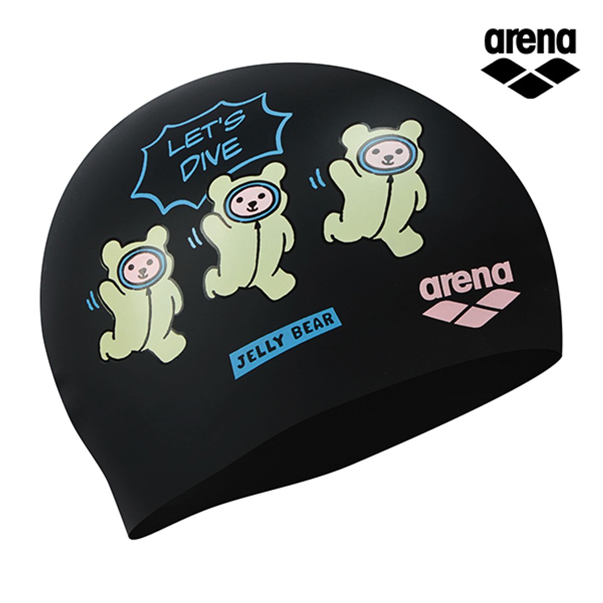 아레나(ARENA) 젤리베어 다이브 실리콘수모 A5AC1AC86BLK