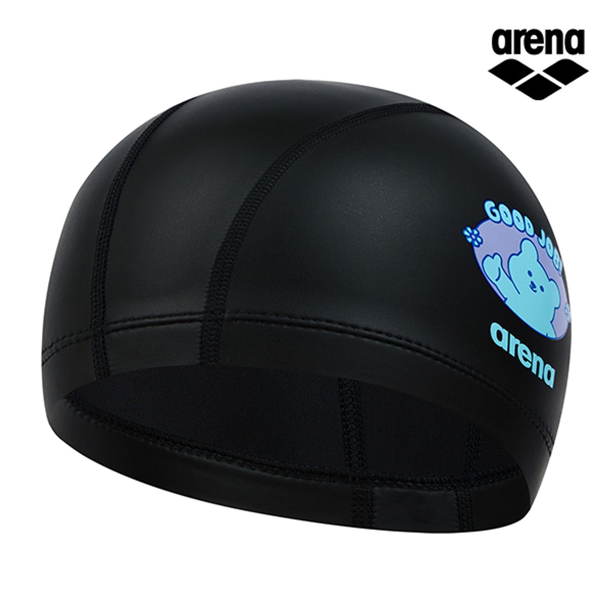 아레나 키즈(ARENA KIDS) 젤리베어 굿잡 아동 실리코팅수모 A5AC1AL80BLK