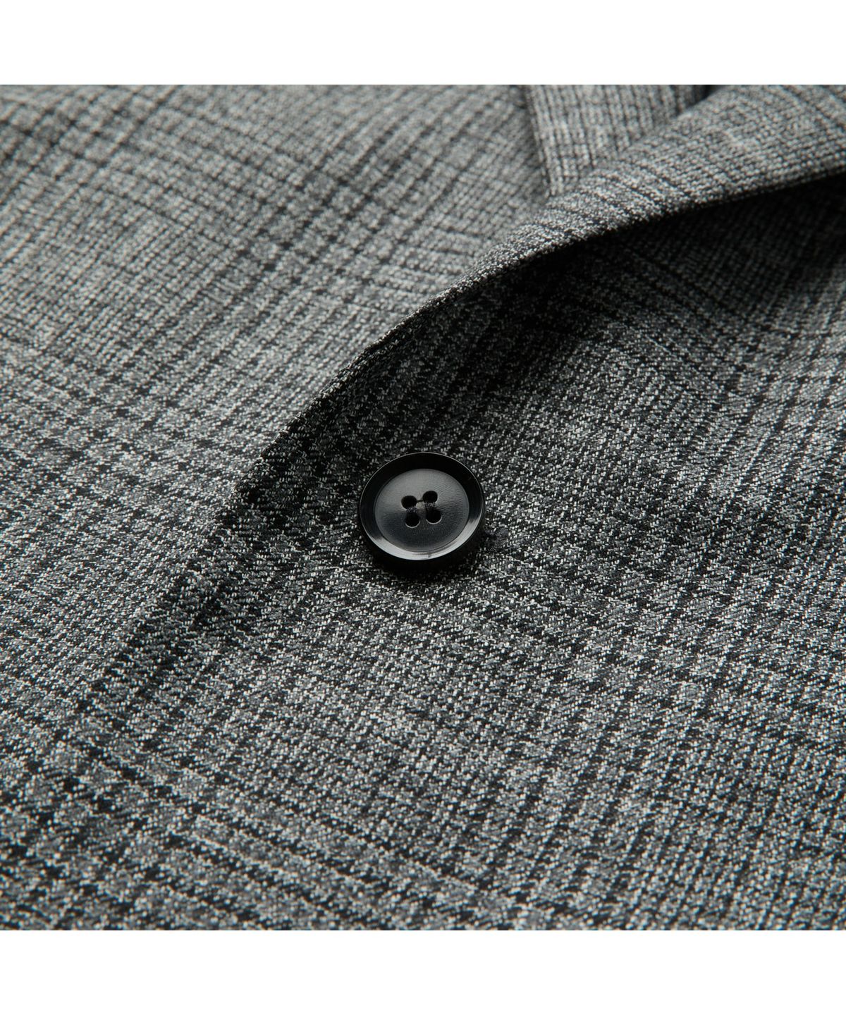커스텀멜로우(CUSTOMELLOW) Grey Wool Check Jacket CWJAW25842GYL