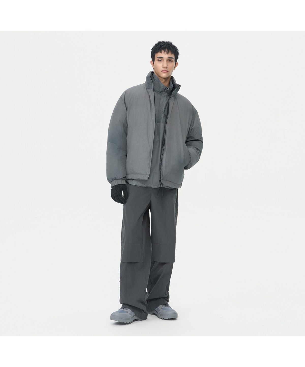 커스텀멜로우(CUSTOMELLOW) Reversible Down Jacket CWUAW25811GYD