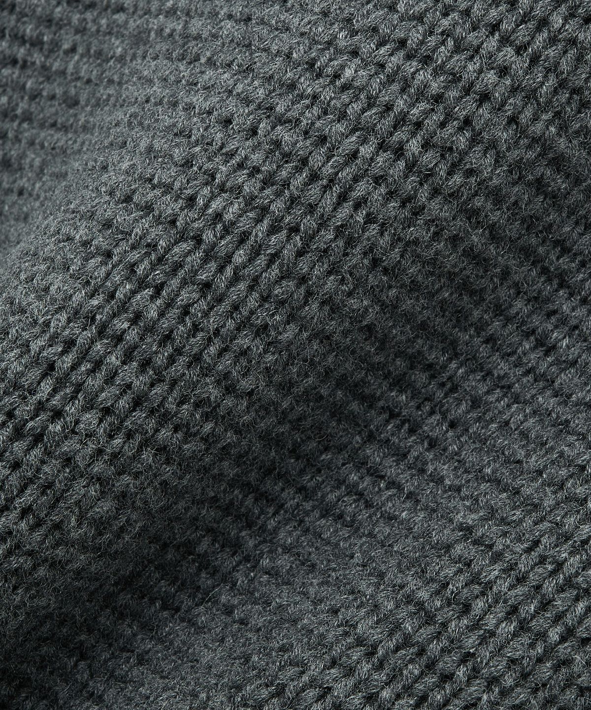 노이어(NOIRER) 메리노 울 오버핏 헤비 가디건 (그레이)