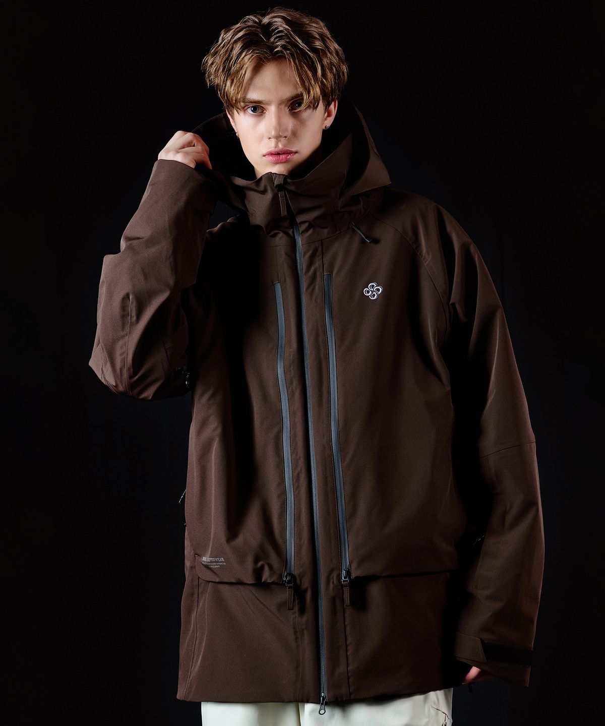 돌아우터웨어(DOLL OUTERWEAR) 2526 3L 브릭 자켓 D.CHOCO 남녀공용