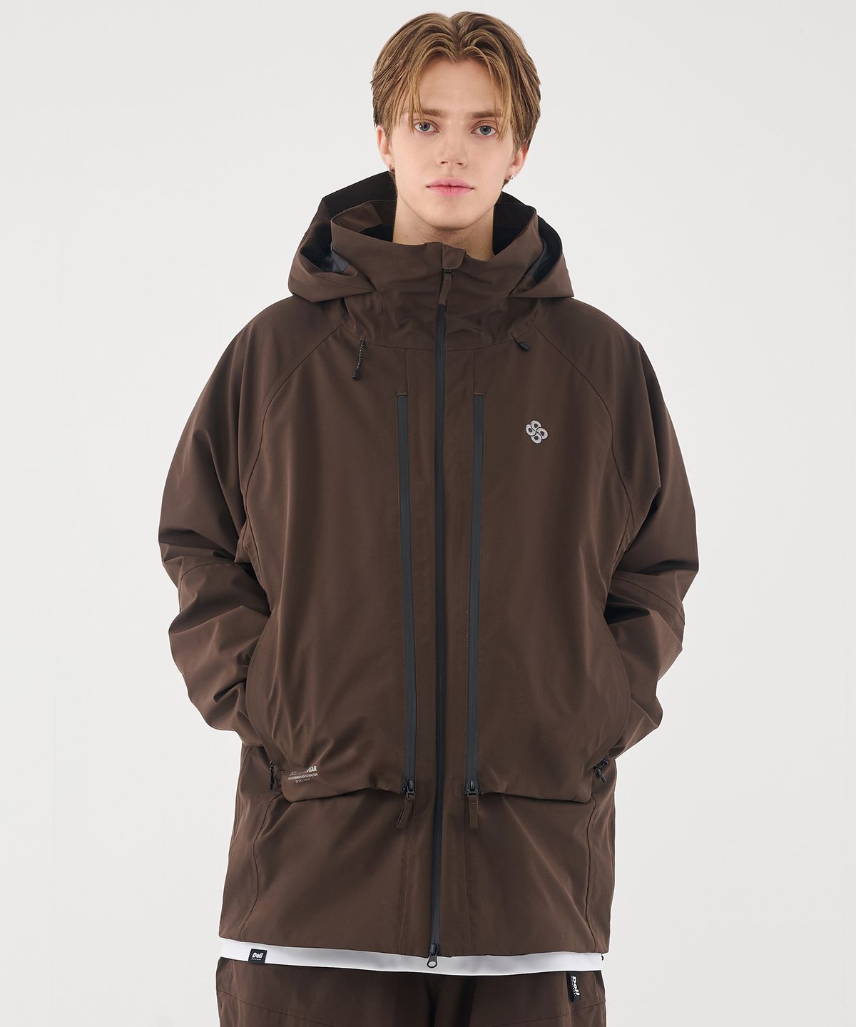 돌아우터웨어(DOLL OUTERWEAR) 2526 3L 브릭 자켓 D.CHOCO 남녀공용