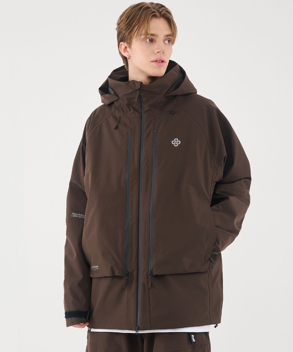돌아우터웨어(DOLL OUTERWEAR) 2526 3L 브릭 자켓 D.CHOCO 남녀공용