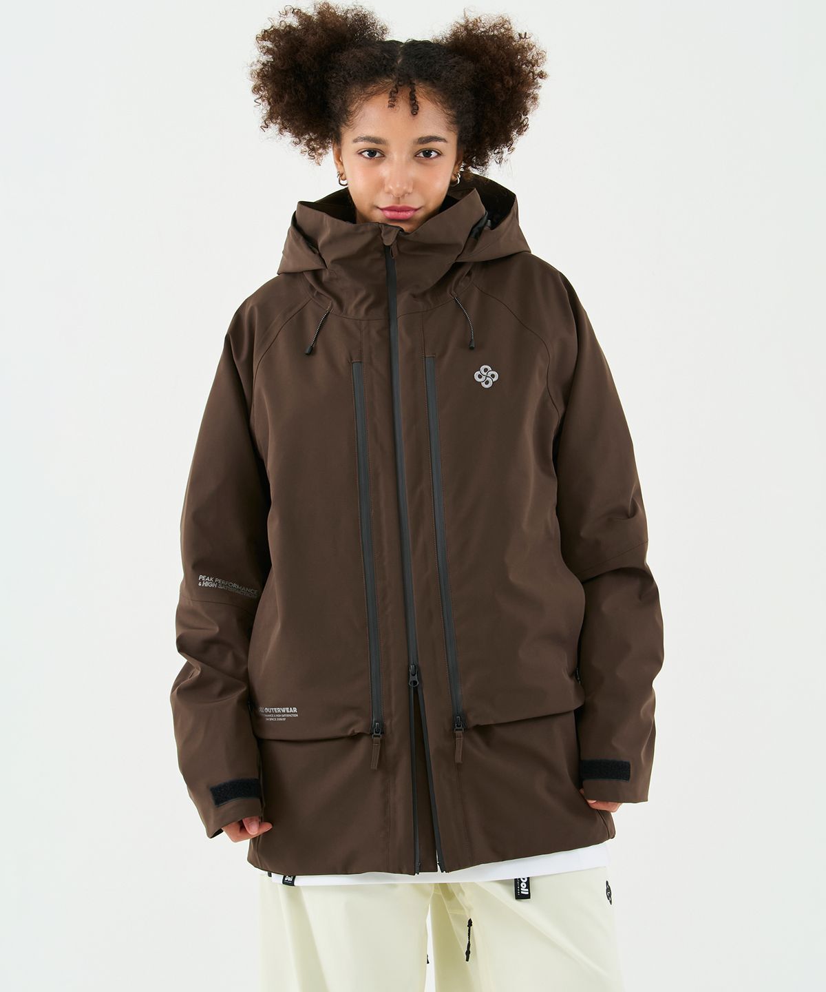 돌아우터웨어(DOLL OUTERWEAR) 2526 3L 브릭 자켓 D.CHOCO 남녀공용