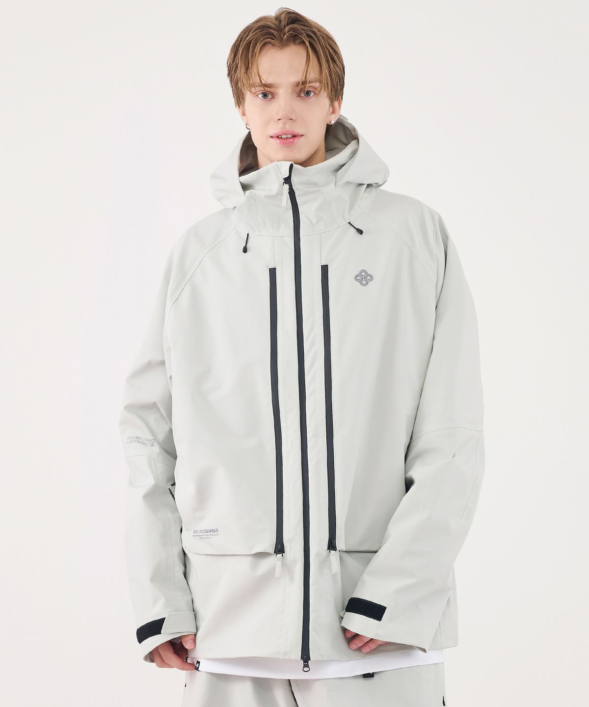 돌아우터웨어(DOLL OUTERWEAR) 2526 3L 브릭 자켓 COOL GRAY 남녀공용