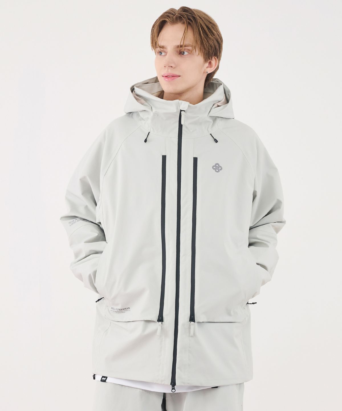 돌아우터웨어(DOLL OUTERWEAR) 2526 3L 브릭 자켓 COOL GRAY 남녀공용
