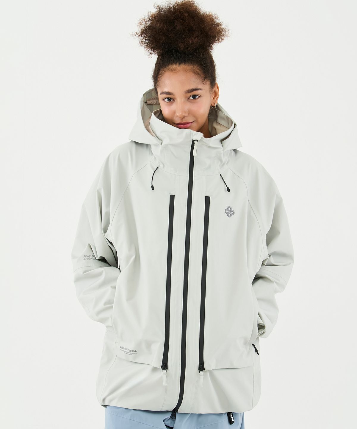 돌아우터웨어(DOLL OUTERWEAR) 2526 3L 브릭 자켓 COOL GRAY 남녀공용