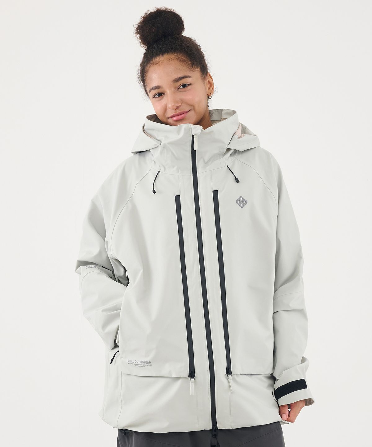 돌아우터웨어(DOLL OUTERWEAR) 2526 3L 브릭 자켓 COOL GRAY 남녀공용