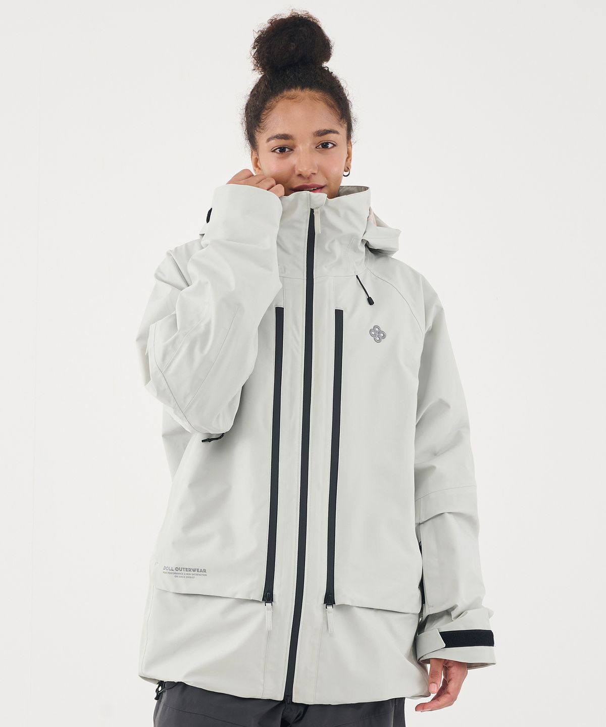 돌아우터웨어(DOLL OUTERWEAR) 2526 3L 브릭 자켓 COOL GRAY 남녀공용