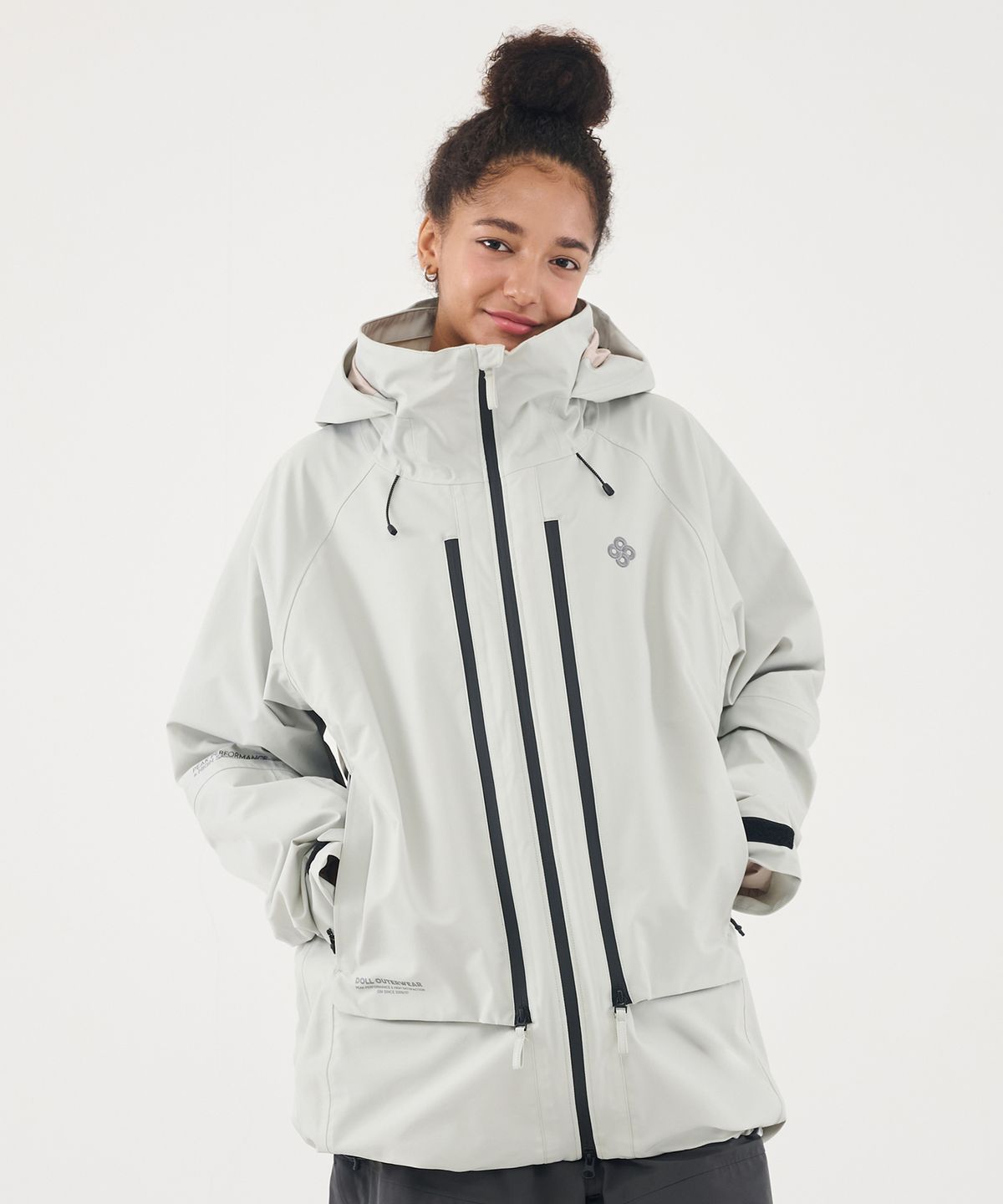 돌아우터웨어(DOLL OUTERWEAR) 2526 3L 브릭 자켓 COOL GRAY 남녀공용