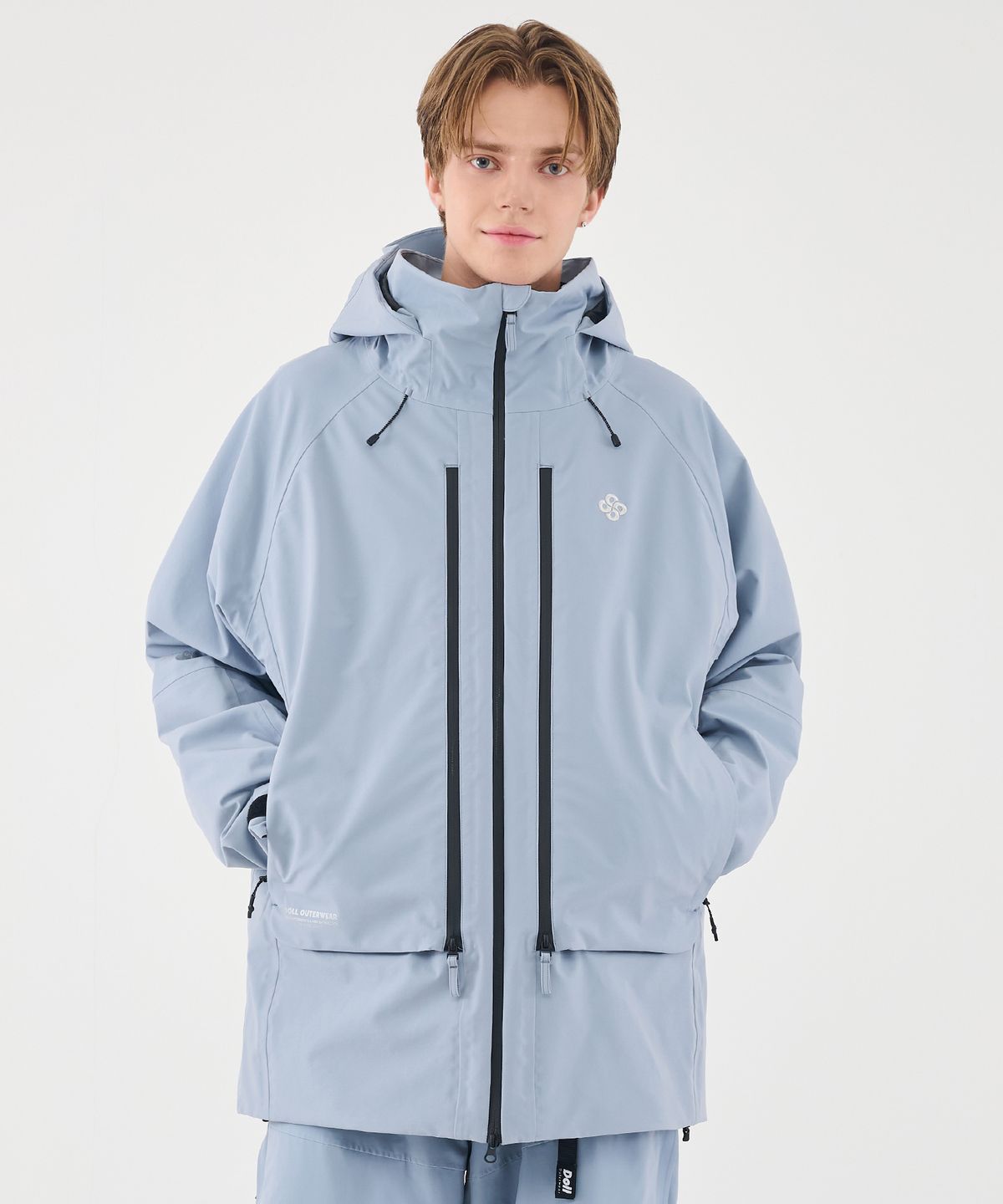 돌아우터웨어(DOLL OUTERWEAR) 2526 3L 브릭 자켓 SLATE 남녀공용