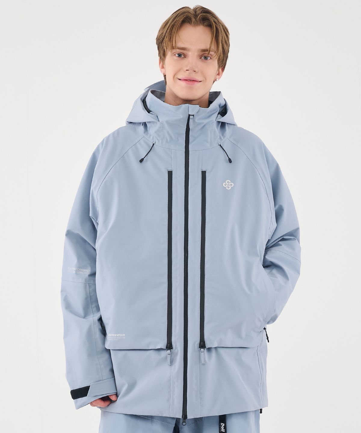 돌아우터웨어(DOLL OUTERWEAR) 2526 3L 브릭 자켓 SLATE 남녀공용