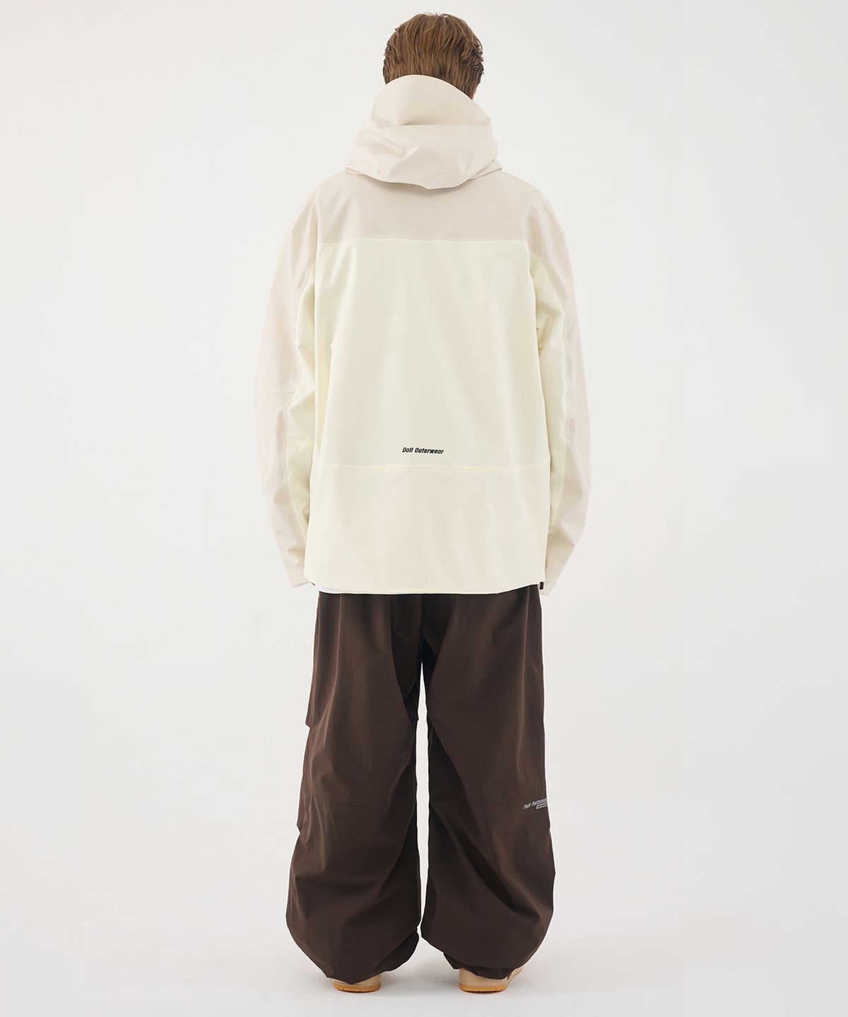 돌아우터웨어(DOLL OUTERWEAR) 2526 브릭 팬츠 DARK CHOCO 남녀공용