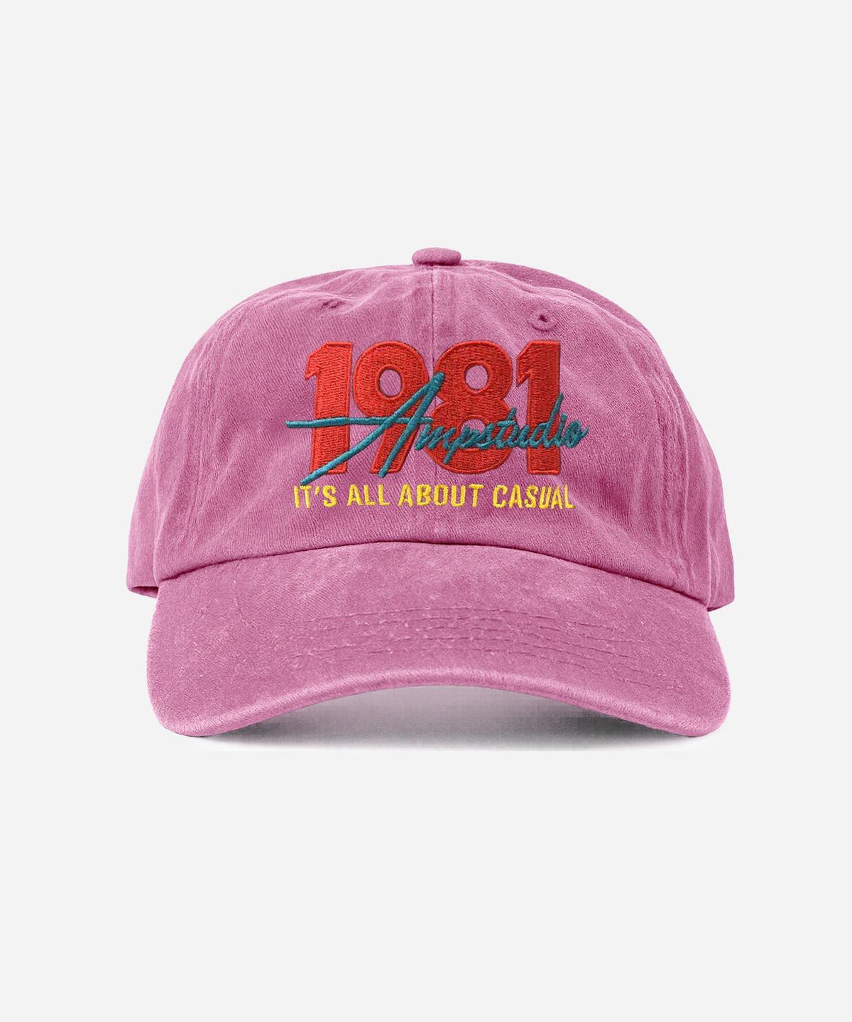 엔피스튜디오(NP STUDIO) 1981 피그먼트 워시드 볼캡 10Ccolor