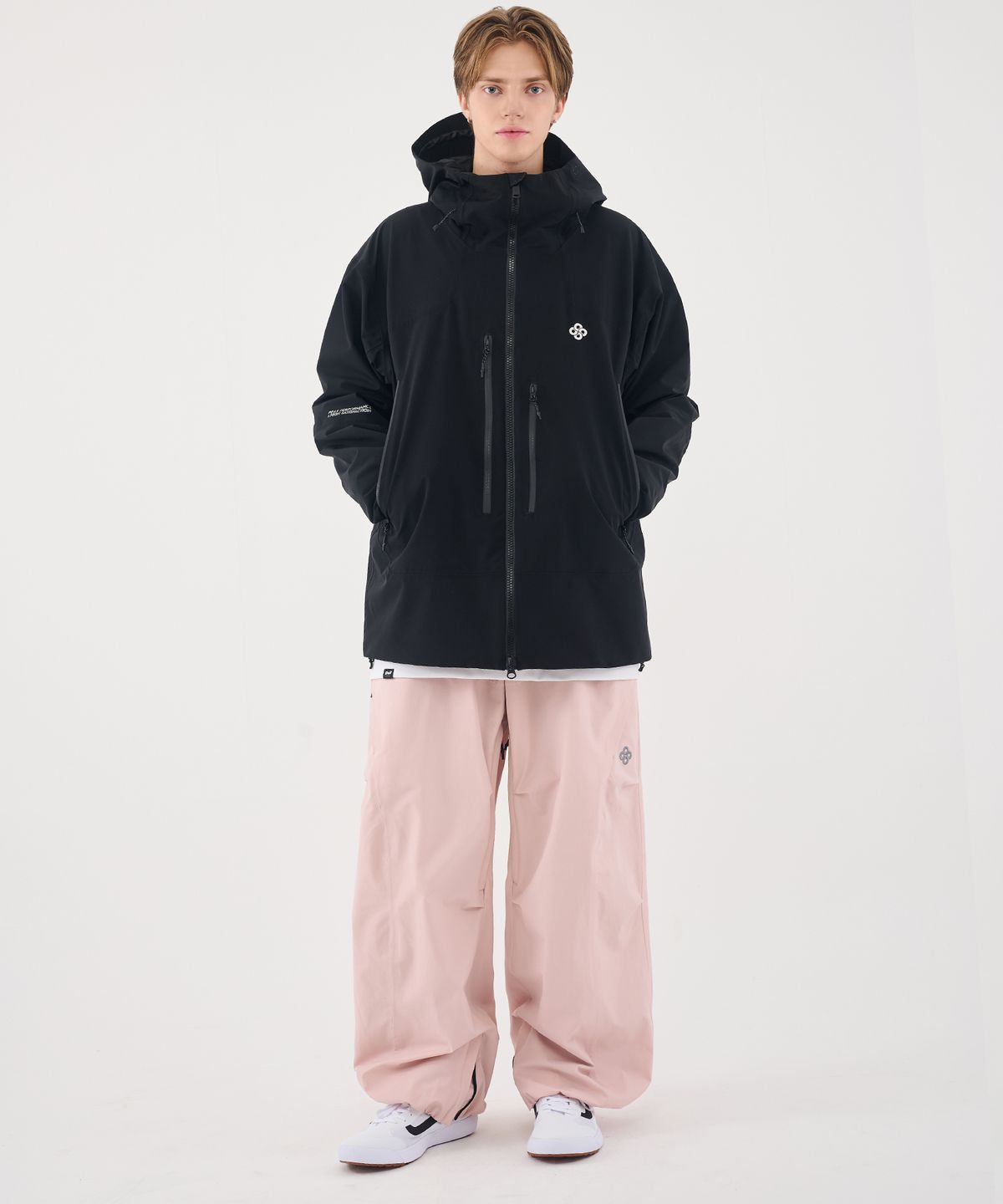 돌아우터웨어(DOLL OUTERWEAR) 2526 브릭 팬츠 BABY PINK 남녀공용