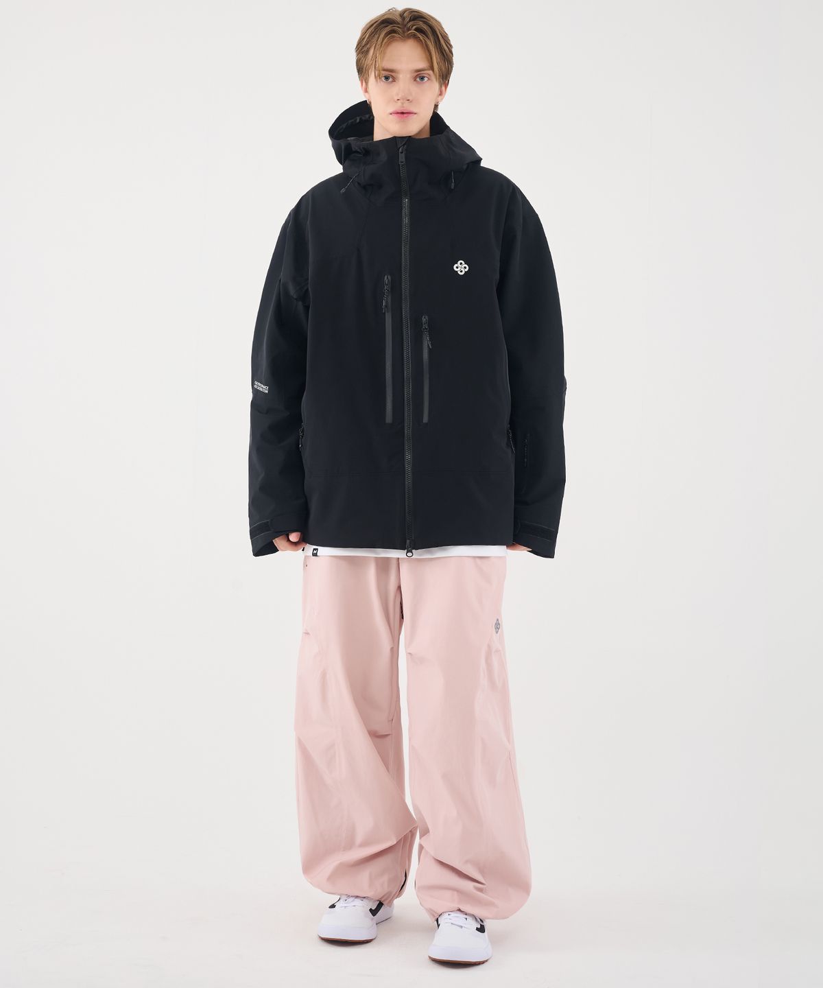 돌아우터웨어(DOLL OUTERWEAR) 2526 브릭 팬츠 BABY PINK 남녀공용