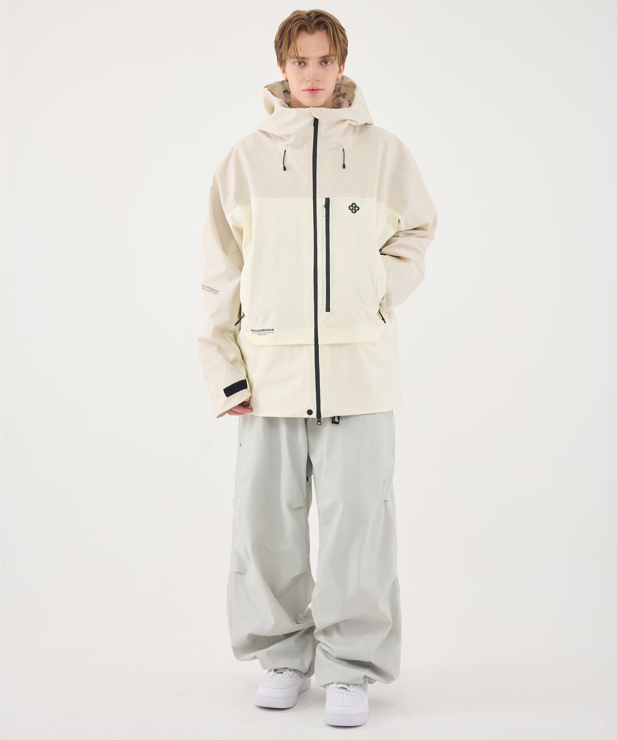 돌아우터웨어(DOLL OUTERWEAR) 2526 브릭 팬츠 COOL GRAY 남녀공용